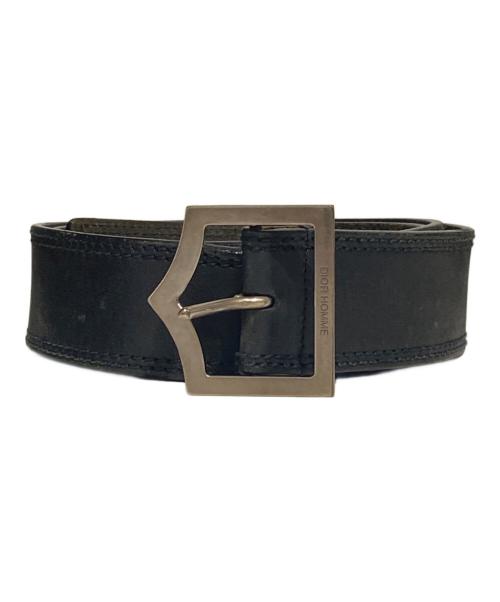 DIOR HOMME（ディオール オム）DIOR HOMME (ディオール オム) Dバックルベルト/05SS/エディ期 ブラック サイズ:95の古着・服飾アイテム