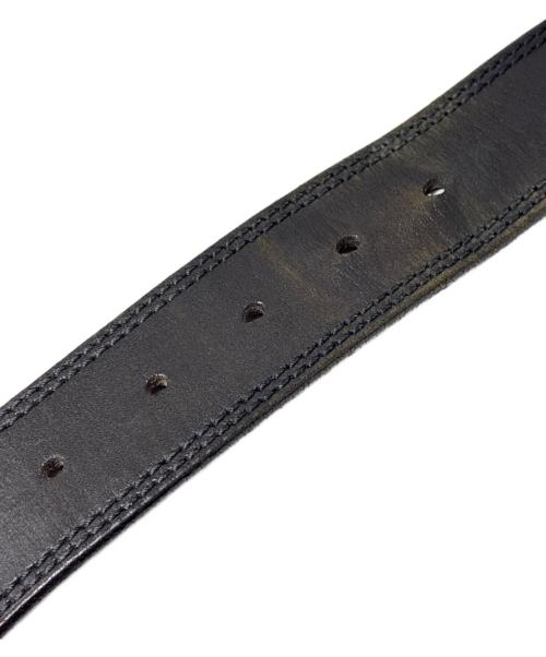 DIOR HOMME（ディオール オム）DIOR HOMME (ディオール オム) Dバックルベルト/05SS/エディ期 ブラック サイズ:95の古着・服飾アイテム