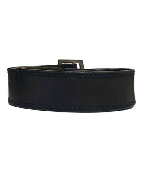 DIOR HOMME（ディオール オム）DIOR HOMME (ディオール オム) Dバックルベルト/05SS/エディ期 ブラック サイズ:95の古着・服飾アイテム