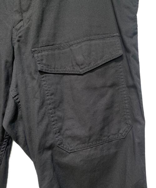 BLACK Scandal Yohji Yamamoto（ブラックスキャンダルヨウジヤマモト）BLACK Scandal Yohji Yamamoto (ブラックスキャンダルヨウジヤマモト) DRAWSTRING WORK PANTS（ドローストリングワークパンツ）） ブラック サイズ:2の古着・服飾アイテム