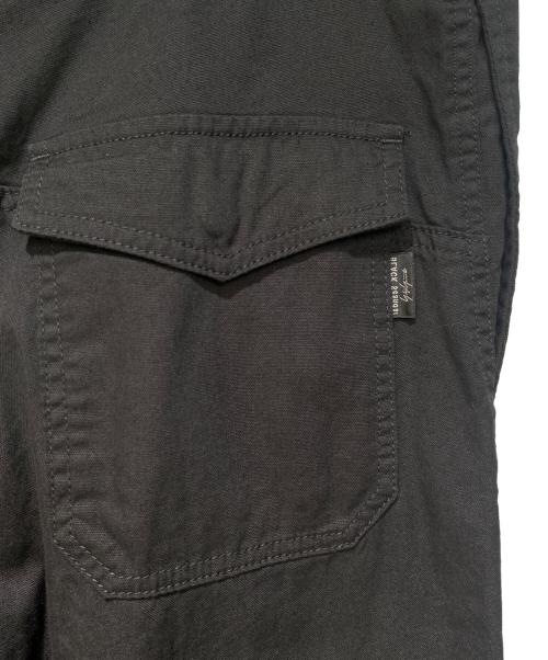 BLACK Scandal Yohji Yamamoto（ブラックスキャンダルヨウジヤマモト）BLACK Scandal Yohji Yamamoto (ブラックスキャンダルヨウジヤマモト) DRAWSTRING WORK PANTS（ドローストリングワークパンツ）） ブラック サイズ:2の古着・服飾アイテム