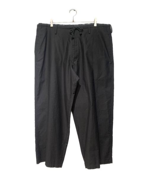 Yohji Yamamoto pour homme（ヨウジヤマモト プールオム）Yohji Yamamoto pour homme (ヨウジヤマモト プールオム) CLASSIC DRAWSTRING PANTS（クラシックドローストリングパンツ） ブラック サイズ:1の古着・服飾アイテム