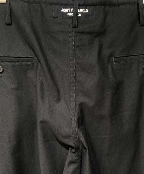 Yohji Yamamoto pour homme（ヨウジヤマモト プールオム）Yohji Yamamoto pour homme (ヨウジヤマモト プールオム) CLASSIC DRAWSTRING PANTS（クラシックドローストリングパンツ） ブラック サイズ:1の古着・服飾アイテム