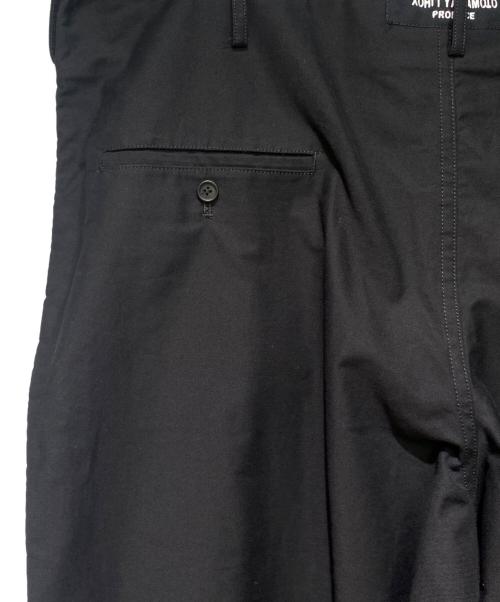 Yohji Yamamoto pour homme（ヨウジヤマモト プールオム）Yohji Yamamoto pour homme (ヨウジヤマモト プールオム) CLASSIC DRAWSTRING PANTS（クラシックドローストリングパンツ） ブラック サイズ:1の古着・服飾アイテム