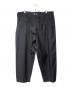 Yohji Yamamoto pour homme (ヨウジヤマモト プールオム) CLASSIC DRAWSTRING PANTS（クラシックドローストリングパンツ） ブラック サイズ:1：33000円