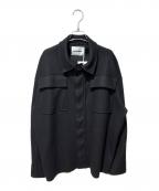 JIL SANDER+ジルサンダープラス）の古着「24AW ダブルフェイスジャケット」｜ブラック