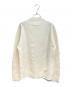 JIL SANDER (ジルサンダー) 24AW ウールニットセーター アイボリー サイズ:44：40000円