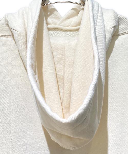 JIL SANDER+（ジルサンダープラス）JIL SANDER+ (ジルサンダープラス) プルオーバーロゴフーディ アイボリー サイズ:XSの古着・服飾アイテム