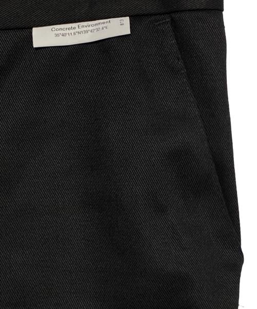 WTAPS（ダブルタップス）WTAPS (ダブルタップス) TROUSERS ブラック サイズ:02の古着・服飾アイテム