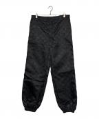 GUUCIグッチ）の古着「GGジャガードナイロンパンツ」｜ブラック