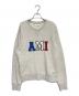 AMI Alexandre Mattiussi（アミアレクサンドルマテュッシ）の古着「ロゴスウェット」｜ライトグレー