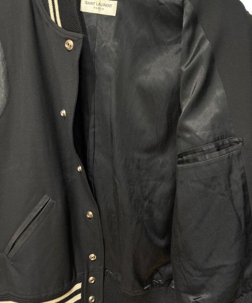 Saint Laurent Paris（サンローランパリ）Saint Laurent Paris (サンローランパリ) TEDDY JACKET/エディ期/Archive ブラック サイズ:48の古着・服飾アイテム