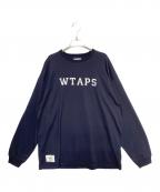 WTAPSダブルタップス）の古着「ACADEMY / LS / CTPL」｜ネイビー