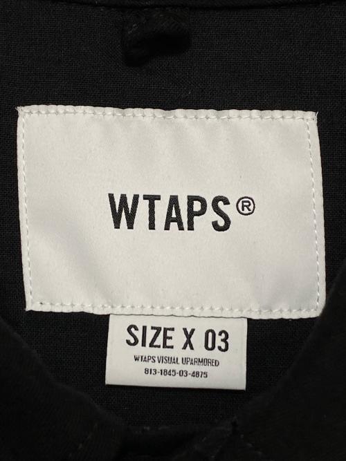 WTAPS（ダブルタップス）WTAPS (ダブルタップス) VEINY / LS / COTTON ブラック サイズ:03の古着・服飾アイテム