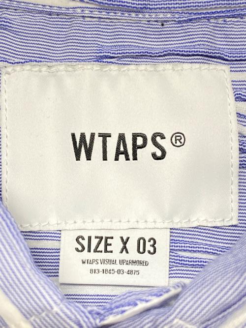 WTAPS（ダブルタップス）WTAPS (ダブルタップス) WCPO 02 / LS / CTPL スカイブルー サイズ:03の古着・服飾アイテム