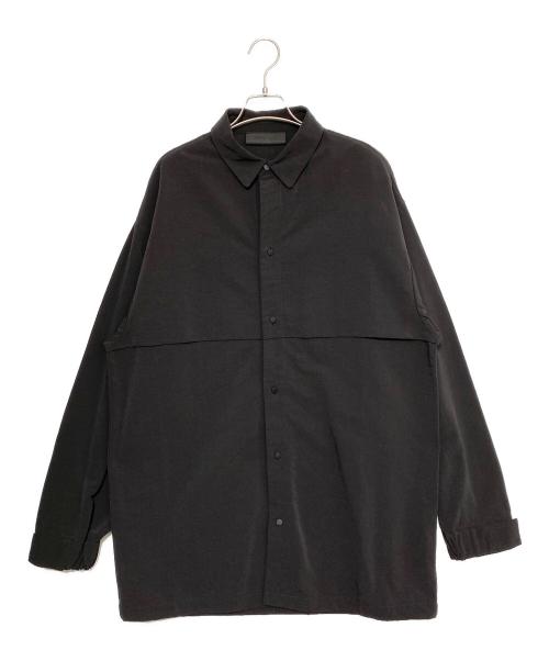 FOG ESSENTIALS（フィアオブゴッド エッセンシャル）FOG ESSENTIALS (フィアオブゴッド エッセンシャル) Military Nylon Overshirt ブラック サイズ:XSの古着・服飾アイテム