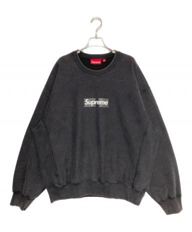 中古・古着通販】SUPREME (シュプリーム) Washed Box Logo Crewneck