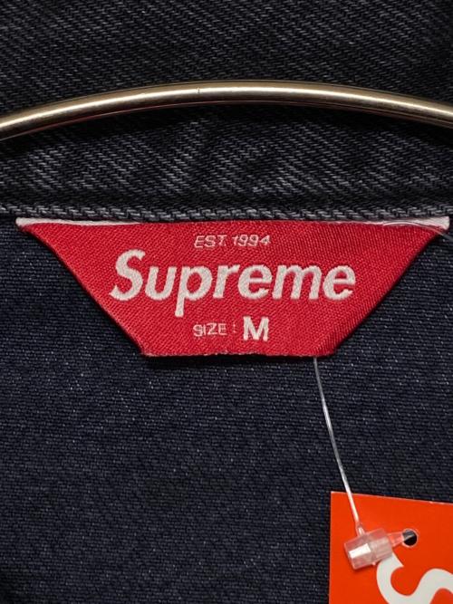 SUPREME（シュプリーム）SUPREME (シュプリーム) New York Painted Trucker Jacket ブラック サイズ:Mの古着・服飾アイテム