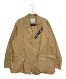 WTAPS×UNDERCOVER（ダブルタップス×アンダーカバー）の古着「テーラードジャケット」｜ベージュ