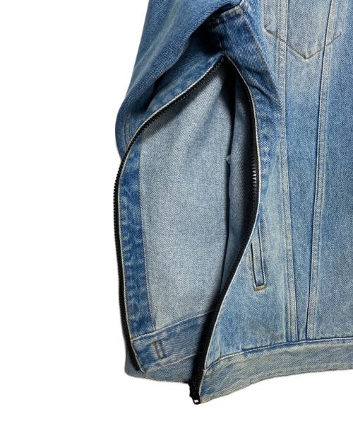 BALENCIAGA（バレンシアガ）BALENCIAGA (バレンシアガ) ZIP UP JACKET インディゴ サイズ:XSの古着・服飾アイテム