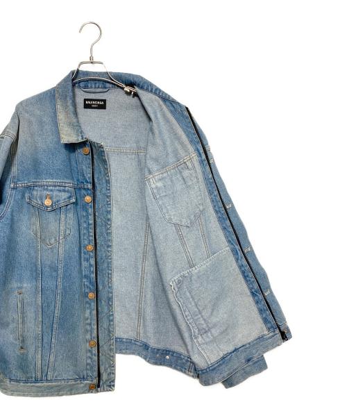 BALENCIAGA（バレンシアガ）BALENCIAGA (バレンシアガ) ZIP UP JACKET インディゴ サイズ:XSの古着・服飾アイテム