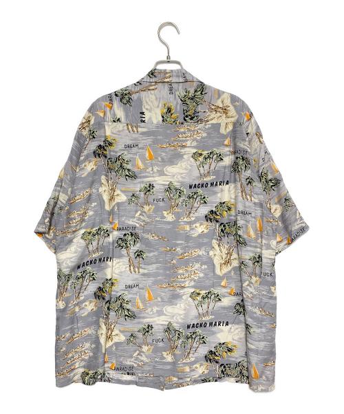WACKO MARIA（ワコマリア）WACKO MARIA (ワコマリア) HAWAIIAN SHIRT S/S (TYPE-1) グレー サイズ:XLの古着・服飾アイテム