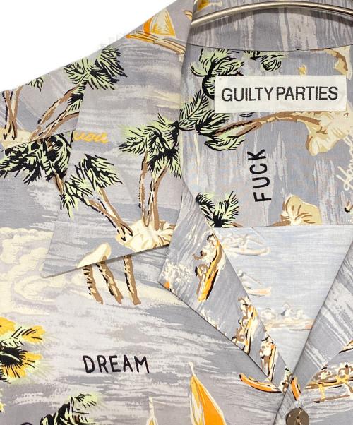 WACKO MARIA（ワコマリア）WACKO MARIA (ワコマリア) HAWAIIAN SHIRT S/S (TYPE-1) グレー サイズ:XLの古着・服飾アイテム