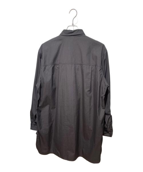 Yohji Yamamoto pour homme（ヨウジヤマモト プールオム）Yohji Yamamoto pour homme (ヨウジヤマモト プールオム) MULTI-BUTTON SHIRT ブラック サイズ:3の古着・服飾アイテム