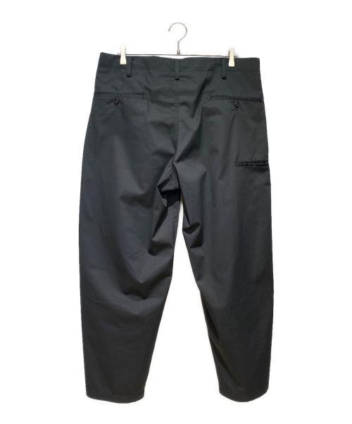 Y's for men（ワイズフォーメン）Y's for men (ワイズフォーメン) T/C TWILL COIN POCKET SIDE TUCK PANTS ブラック サイズ:2の古着・服飾アイテム