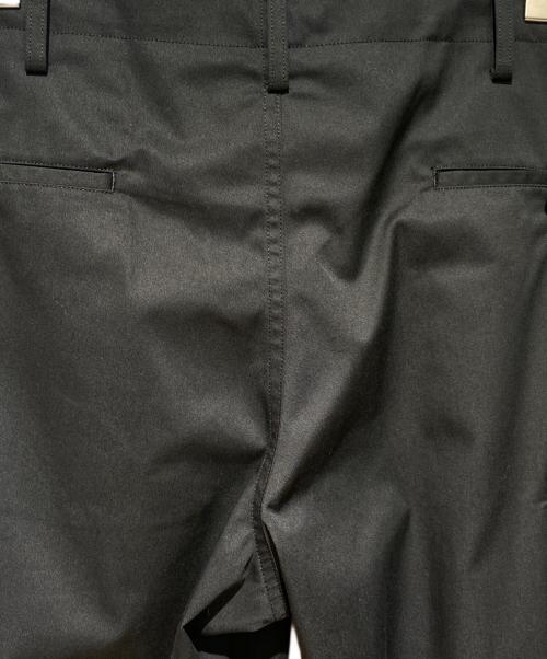Y's for men（ワイズフォーメン）Y's for men (ワイズフォーメン) T/C TWILL COIN POCKET SIDE TUCK PANTS ブラック サイズ:2の古着・服飾アイテム