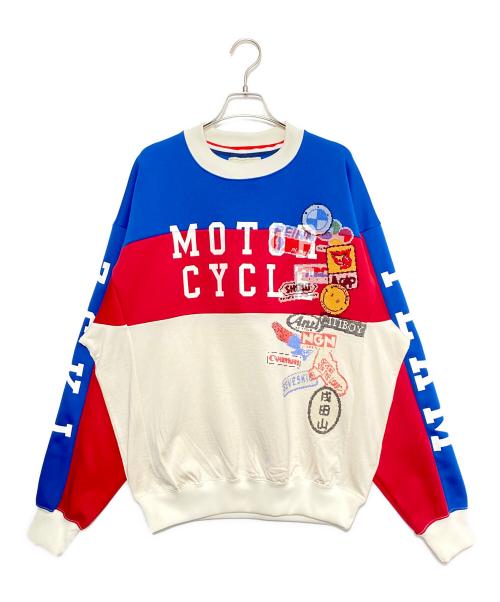 SEVESKIG（セヴシグ）SEVESKIG (セヴシグ) Motorcycle Motard Shirt マルチカラー サイズ:Mの古着・服飾アイテム
