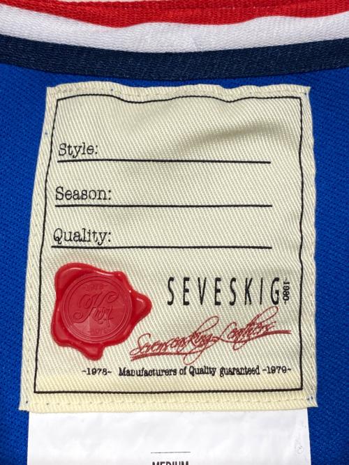 SEVESKIG（セヴシグ）SEVESKIG (セヴシグ) Motorcycle Motard Shirt マルチカラー サイズ:Mの古着・服飾アイテム