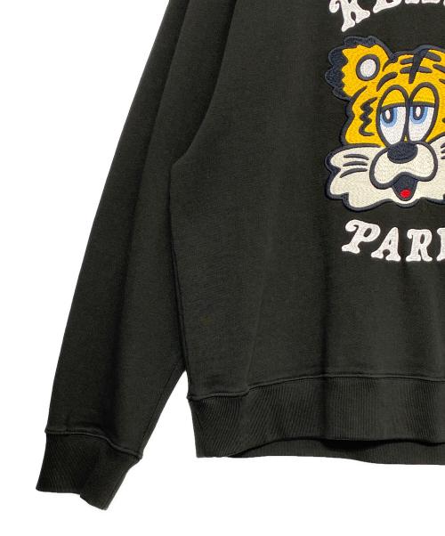 KENZO（ケンゾー）KENZO (ケンゾー) VERDY (ヴェルディ) 'KENZO VERDY Market' エンブロイダリー スウェット ブラック サイズ:Lの古着・服飾アイテム