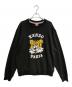 KENZO（ケンゾー）の古着「'KENZO VERDY Market' エンブロイダリー スウェット」｜ブラック