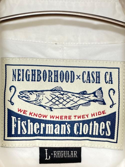 NEIGHBORHOOD（ネイバーフッド）NEIGHBORHOOD (ネイバーフッド) CASH CA (カシュカ) 長袖シャツ ホワイト サイズ:Lの古着・服飾アイテム