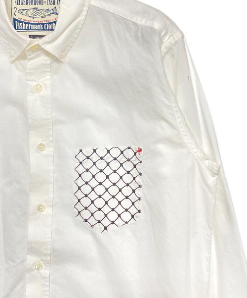 NEIGHBORHOOD（ネイバーフッド）NEIGHBORHOOD (ネイバーフッド) CASH CA (カシュカ) 長袖シャツ ホワイト サイズ:Lの古着・服飾アイテム
