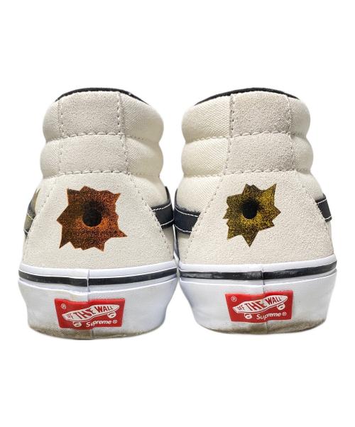 SUPREME（シュプリーム）SUPREME (シュプリーム) VANS (バンズ) Nate Lowman (ネイト ロウマン) Skate Grosso Mid ホワイト サイズ:28cm(US10)の古着・服飾アイテム