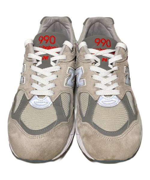 NEW BALANCE（ニューバランス）NEW BALANCE (ニューバランス) M990 ライトグレー サイズ:28.5cm(US10.5)の古着・服飾アイテム