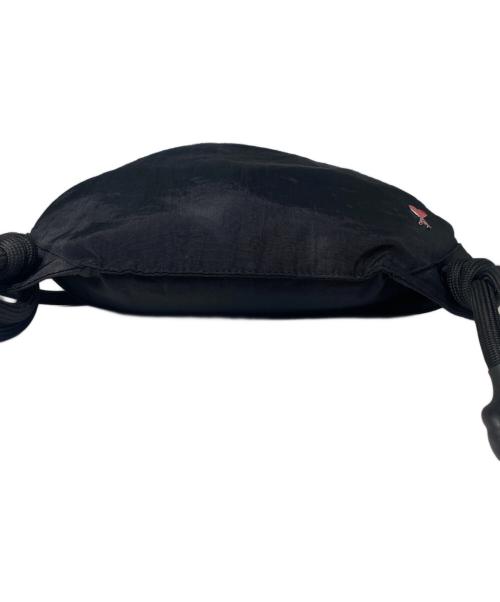 AMIPARIS（アミパリス）AMIPARIS (アミパリス) ナイロンナップサック ブラックの古着・服飾アイテム