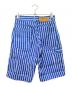 AMIPARIS (アミパリス) ストライプショートパンツ ブルー×ホワイト サイズ:26：11000円