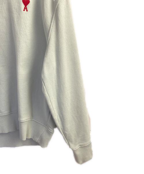AMIPARIS（アミパリス）AMIPARIS (アミパリス) SMALL RED AMI DE COEUR SWEATSHIRT ミントグリーン サイズ:XSの古着・服飾アイテム