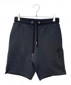 AMIPARISアミパリス）の古着「スウェットハーフパンツ」｜ブラック