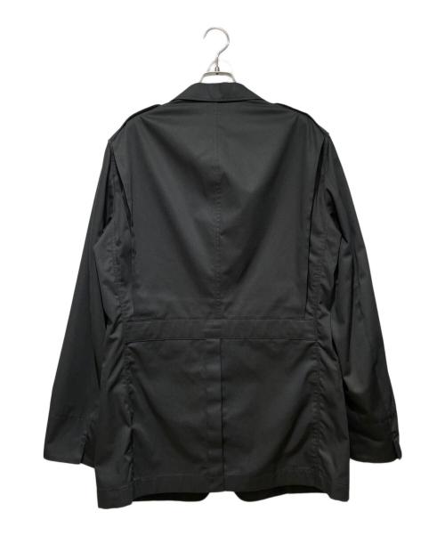 Y's for men（ワイズフォーメン）Y's for men (ワイズフォーメン) T/C TWILL ACTION PLEATS JACKET ブラック サイズ:3の古着・服飾アイテム
