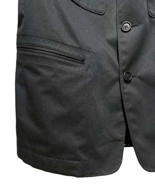Y's for men（ワイズフォーメン）Y's for men (ワイズフォーメン) T/C TWILL ACTION PLEATS JACKET ブラック サイズ:3の古着・服飾アイテム