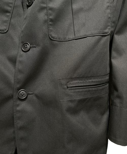 Y's for men（ワイズフォーメン）Y's for men (ワイズフォーメン) T/C TWILL ACTION PLEATS JACKET ブラック サイズ:3の古着・服飾アイテム