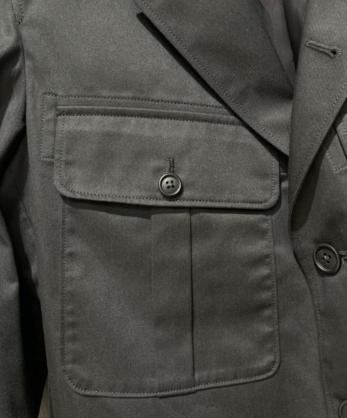 Y's for men（ワイズフォーメン）Y's for men (ワイズフォーメン) T/C TWILL ACTION PLEATS JACKET ブラック サイズ:3の古着・服飾アイテム