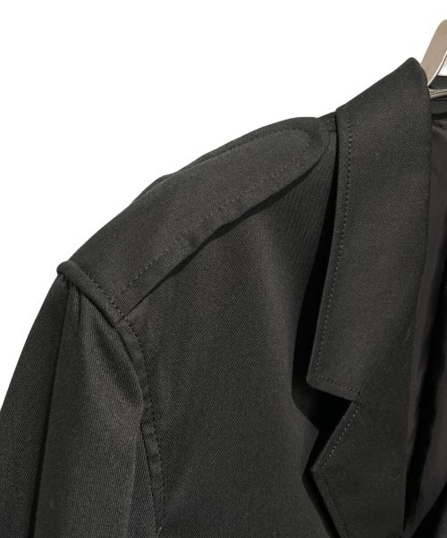 Y's for men（ワイズフォーメン）Y's for men (ワイズフォーメン) T/C TWILL ACTION PLEATS JACKET ブラック サイズ:3の古着・服飾アイテム