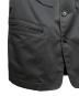 中古・古着 Y's for men (ワイズフォーメン) T/C TWILL ACTION PLEATS JACKET ブラック サイズ:3：42000円