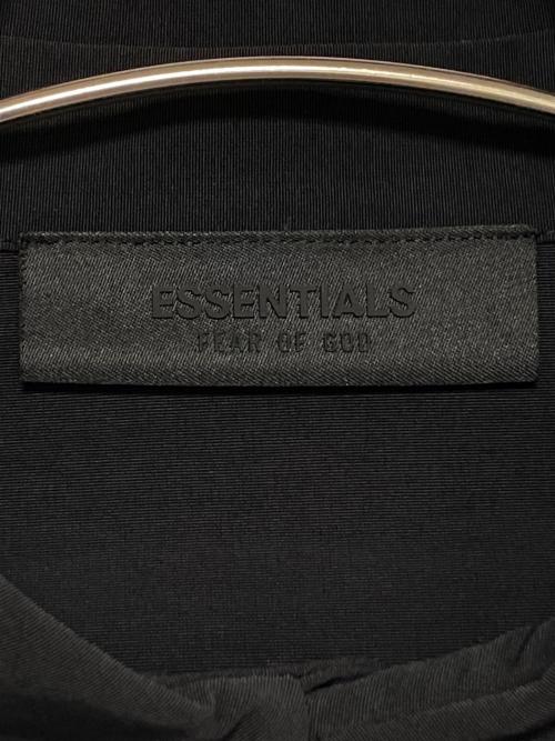 FOG ESSENTIALS（フィアオブゴッド エッセンシャル）FOG ESSENTIALS (フィアオブゴッド エッセンシャル) Military Nylon Overshirt ブラック サイズ:Mの古着・服飾アイテム