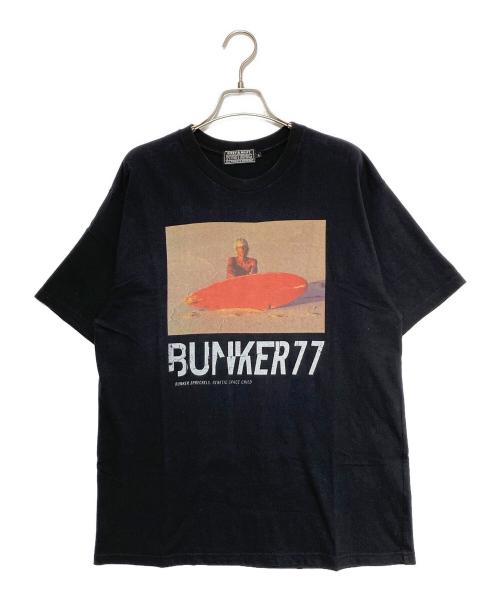 Hysteric Glamour（ヒステリックグラマー）Hysteric Glamour (ヒステリックグラマー) BUNKER 77 (バンカー 77) Tシャツ ブラック サイズ:Lの古着・服飾アイテム